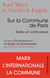 Sur la commune de Paris - textes et controverses