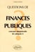 Questions de finances publiques