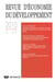 Revue d'economie du developpement