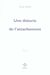 Une theorie de l'attachement