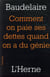 Comment on paie ses dettes quand on a du génie
