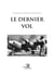 Le dernier vol