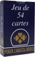 Jeu 54 cartes la gauloise boite carton