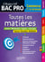 Toutes les matières - bac pro commerce