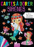 Cartes à dorer - Sirènes