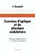 Exercices d'optique et de physique ondulatoire
