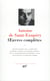 Oeuvres complètes Tome 1