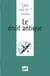 Le droit antique