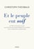 Et le peuple eut soif. Lettre à celles et ceux qui ne sont pas indifférents à l'avenir de la trad