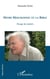 Henri Meschonnic et la Bible - passage du traduire