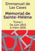 Mémorial de Sainte-Hélène Tome 1 - de juin 1815 à mars 1816
