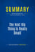 Summary: The Next Big Thing Is Really Small : Review and Analysis of Uldrich and Newberry's Book