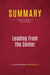 Summary: Leading From the Center : Review and Analysis of Gil Troy's Book