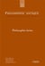 Philosophie antique Tome 22 : philosophie latine