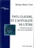 Paul Claudel et l'actualité de l'être : l'inspiration thomiste dans l'oeuvre claudélienne
