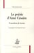 La poésie d'aimé césaire - propositions de lecture
