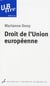 Droit de l'union européenne (2e édition)
