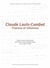Claude Louis-Combet - fluences et influences