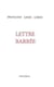 Lettre barrée