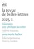 Revue de Belles Lettres n.1/2025 : Traversées avec Philippe Jaccottet (édition 2025)