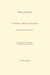 Anataxe, virgule, balance, notes pour W. de Jean Daive