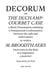 Decorum, or The Duchamp-Courbet Case : A Short Presentation outlining a Fondamental Confrontation bewteen the 19th and the 20th Century in