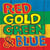 Red gold green & blue