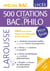 Citations incontournables de philosophie
