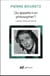 Qu'appelle-t-on philosopher ? l'atelier d'Hannah Arendt