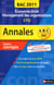 Annales ABC du bac - sujets & corrigés Tome 15 : économie/droit/management des organisations - terminale STG (édition 2010)