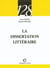La dissertation littéraire
