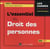 L'essentiel du droit des personnes (édition 2016/2017)