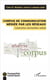 Corpus de communication médiée par les réseaux - construction, structuration, analyse