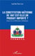 La constitution haïtienne de 1987 est-elle un produit importé ? essai sur le folklorisme médiatique