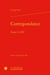 Correspondance Tome 1 à 12
