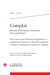 CompLit n.5 : New Critical and Theoretical Approaches in Comparative Literature / Nouvelles approches critiques et théoriques en littérature comparée
