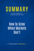 Summary: How to Grow When Markets Don't : Review and Analysis of Slywotzky and Wise's Book