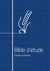 Bible d'étude, version du Semeur : Couverture souple bleue, tranche blanche