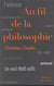 Au fil de la philosophie
