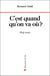 C'est quand qu'on va où ? blog notes