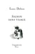SAISON SANS VISAGE - Louis Dubost