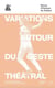 Variations autour du geste théâtral