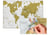 Scratch world map - carte du monde a gratter (gb)