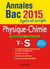 Annales bac 2015 sujets et corriges - physique chimie terminale s