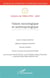 Cahiers de l'IREA Tome 30 : vision sociologique et antrhopologique (édition 2019)