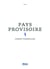 Pays provisoire