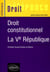 Droit constitutionnel la ve republique
