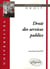 Droit des services publics