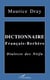 Dictionnaire français-berbère - dialecte des Ntifa