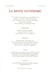 LA REVUE LITTERAIRE n.19